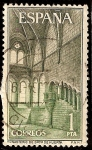 Stamps : Europe : Spain :  Monasterio Santa María de Huerta - Cenobio
