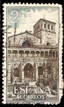 Stamps : Europe : Spain :  Monasterio de Santa María de Huerta - Claustro