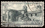 Stamps Spain -  Monasterio de Santa María de Huerta - Vista general