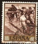 Stamps Spain -  Sacando la barca - Soroya