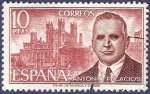 Stamps Spain -  Edifil 2242 Antonio Palacios 10