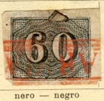 Sellos del Mundo : America : Brasil : Numerico año 1850