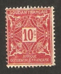 Stamps Sudan -  sello tasa
