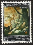 Stamps Colombia -  XXXIX CONGRESO EUCARISTICO INTERNACIONAL BOGOTA 