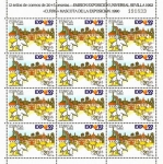 Stamps Spain -  MINIPRIEGO DE 12 SELLOS