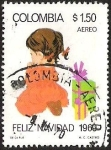 Stamps Colombia -  FELIZ NAVIDAD
