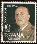 Stamps Spain -  XXV aniversario de Paz Española