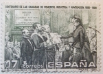 Stamps : Europe : Spain :  Jura de la Reina Mª Cristina