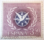 Stamps Spain -  Año internacional del turismo 1967