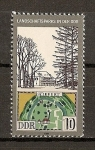 Stamps Germany -  DDR Parques /Tiefurt