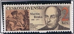 Stamps Czechoslovakia -  Martin benka
