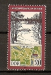 Stamps Germany -  DDR Parques / Branitz