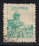 Stamps Colombia -  FUERTE SAN SEBASTIAN, CARTAGENA DE INDIAS.