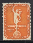 Stamps Colombia -  MERCURY.