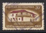 Stamps : America : Colombia :  LA CASA DEL FLORERO CUNA DE LA REPUBLICA.
