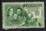 Sellos de America - Colombia -   Michelena, Marcos V. Crespo,P. Alcantara Herran.