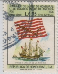 Stamps Honduras -  Homenaje a Estados Unidos de América