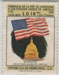 Stamps Honduras -  Homenaje a Estados Unidos de América