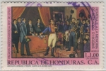 Stamps Honduras -  Bernardo O'Higgins