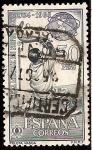 Stamps Spain -  Feria Mundial de New York - Pelota vasca