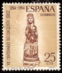 Stamps Spain -  VII centenario de la Reconquista de Jérez - Virgen del Alcazar
