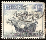 Sellos de Europa - Espa�a -  Homenaje a la Marina Española - Nao 