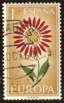 Stamps Spain -  Europa - Flor