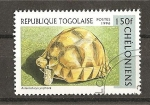 Stamps : Africa : Togo :  Tortugas.
