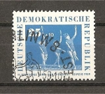Stamps : Europe : Germany :  III festival Deportivo en Leipzig.