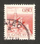 Stamps : Europe : Yugoslavia :  vista de piran