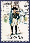 Stamps Spain -  Edifil 2280 Abanderado del Real Cuerpo de Artillería 4