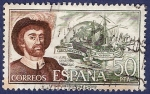 Stamps Spain -  Edifil 2310 Elcano 50