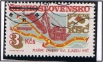 Stamps Czechoslovakia -  Plnime Zavery XVI Zjazdu