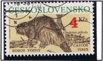 Stamps Czechoslovakia -  Castor