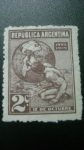 Stamps : America : Argentina :  12 de Octubre  - dia de la raza -