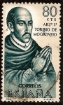 Stamps : Europe : Spain :  Forjadores de América - Santo Toribio de Mogrovejo