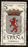 Stamps Spain -  León