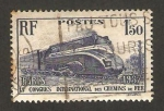 Stamps France -  13 congreso internacional de ferrocarriles, en Paris