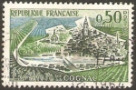 Stamps France -  1314 - Vista de Cognac