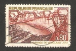 Stamps France -  1583 - Presa de Vouglans en Jura