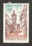 Stamps France -  vista de riquewihr
