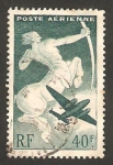 Stamps France -  serie mitológica, sagitario 