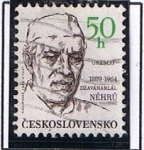 Stamps Czechoslovakia -  DzaVaharlal