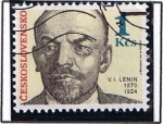 Stamps : Europe : Czechoslovakia :  V,I.Lenin