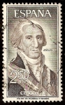 Stamps Spain -  Gaspar Melchor de Jovellanos