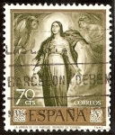 Stamps Spain -  Virgen de los Faroles - Romero de Torres