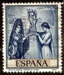 Stamps Spain -  Poema de Córdoba - Romero de Torres