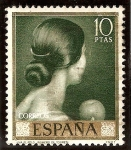 Stamps Spain -  Viva el pelo - Romero de Torres