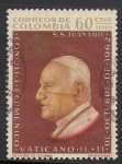 Stamps Colombia -  PAPA JUAN XXIII.