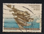 Stamps Colombia -  MONUMENTO A BOLIVAR.